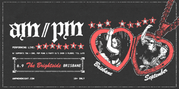 am//pm emo night // brisbane september 6th