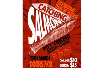 Catching Salmon Live at The Presynct