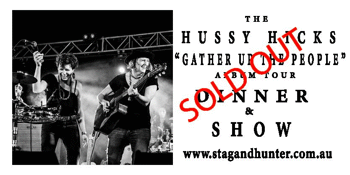 The HUSSY HICKS 'Gather Up The People" Album Tour
