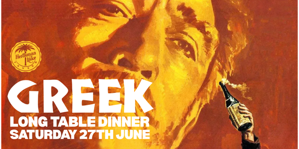 Greek Long Table Dinner live at Herdsman Lake Tavern - Concert poster