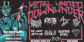 POSTPONED - Metal United Down Under 2020