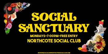 ‘Social Sanctuary’ with Licklash, W.O.M.B.A.T + Laura Norda