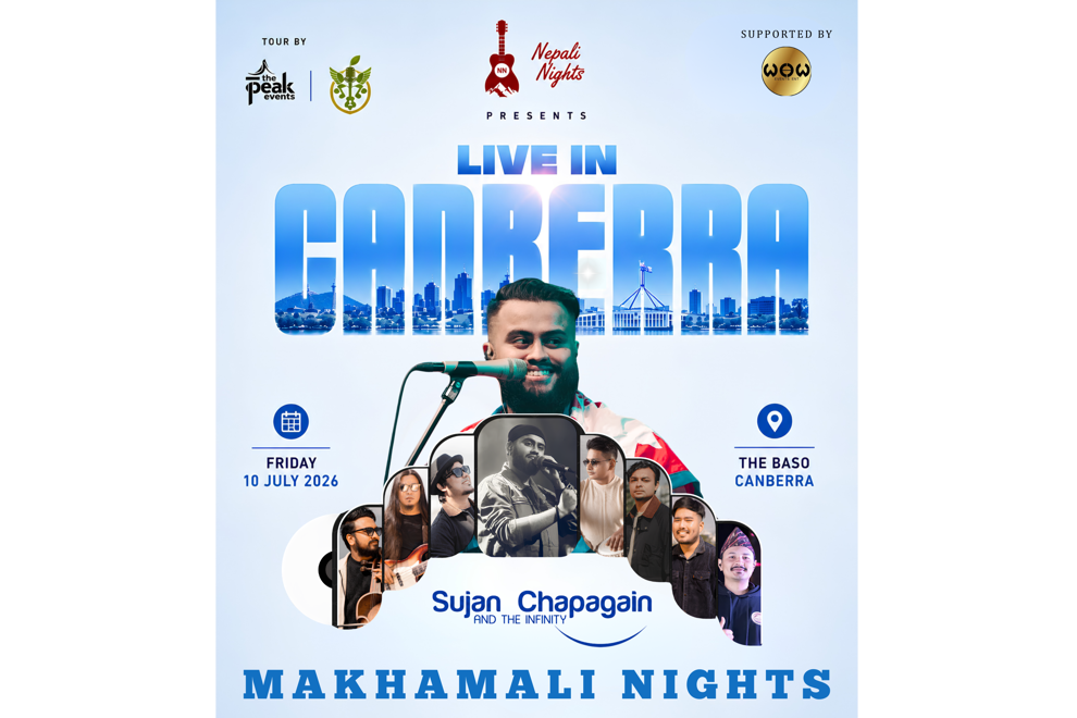 MAKHAMALI NIGHTS-LIVE WITH SUJAN CHAPAGAIN AND THE INFINITY
