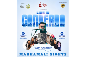 MAKHAMALI NIGHTS-LIVE WITH SUJAN CHAPAGAIN AND THE INFINITY