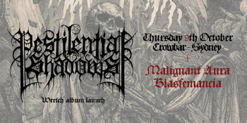 Pestilential Shadows "Wretch" Album Launch
