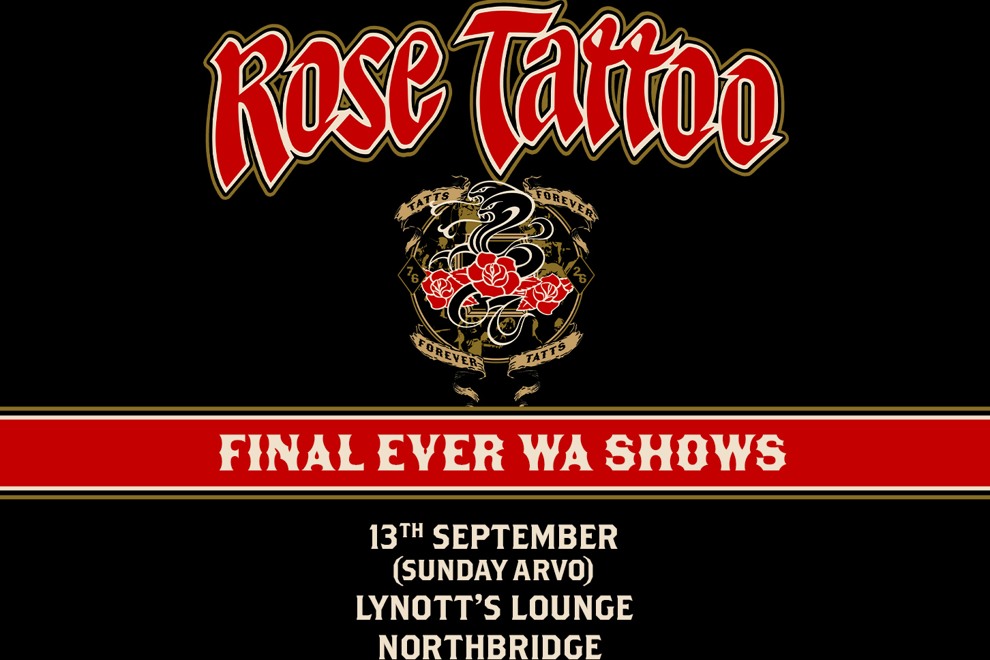 Rose Tattoo - Final Ever WA Show