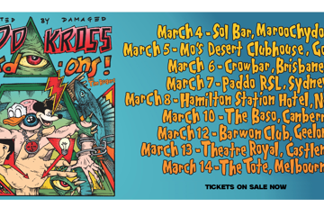 REDD KROSS (USA) + THE HARD-ONS feat. Tim Rogers - Newcastle