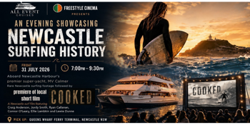 Newcastle Surf Nights| Special Film Premiere | Harbour Cruise