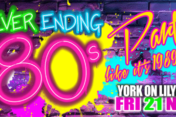 NEVER ENDING 80S - PARTY LIKE ITS 1989