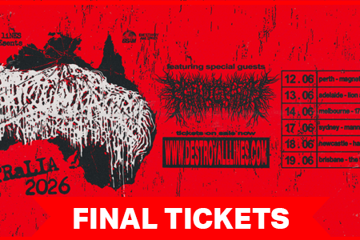 Sanguisugabogg Australian Tour 2026