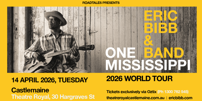 ERIC BIBB (USA) - seated show  *SELLING FAST*