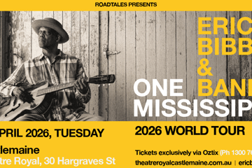 ERIC BIBB (USA) - seated show