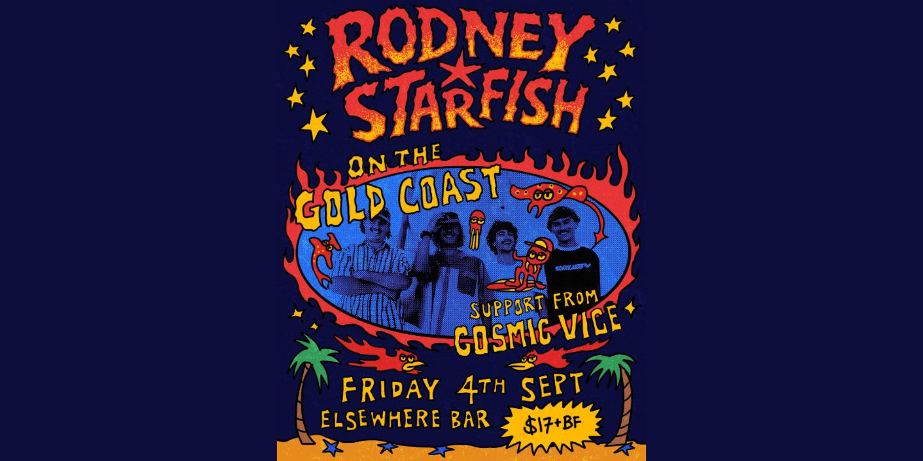 Rodney Starfish on the Gold Coast