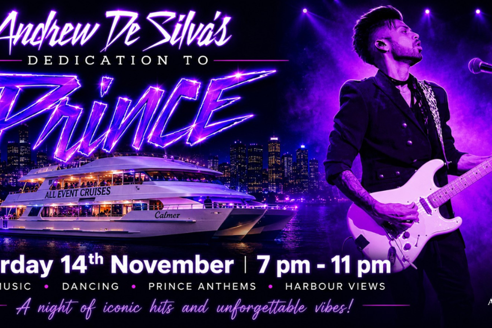 A Night of Prince | Starring Andrew De Silva | Newcastle Harbour