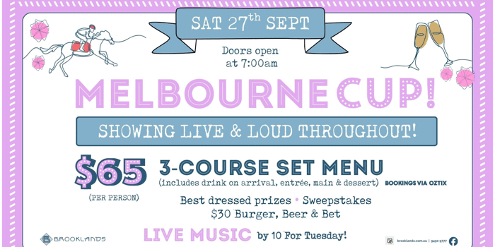 Melbourne Cup at Brooklands