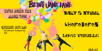 Being Jane Lane 'We're Doing Fine' Album tour