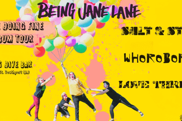 Being Jane Lane 'We're Doing Fine' Album tour