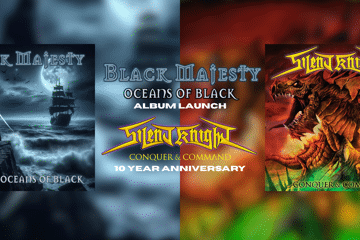 Black Majesty (VIC) - Oceans Of Black Album Launch & Silent Knight - Conquer & Command 10 Year Anniversary Show