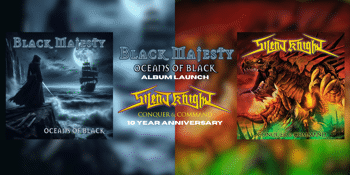 Black Majesty (VIC) - Oceans Of Black Album Launch & Silent Knight - Conquer & Command 10 Year Anniversary Show