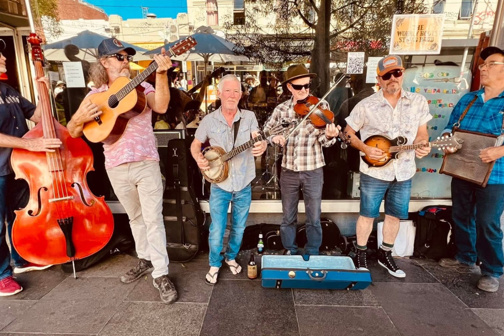 Wobbly Boots Old Time String Band **FREE ENTRY FRONT BAR GIG**