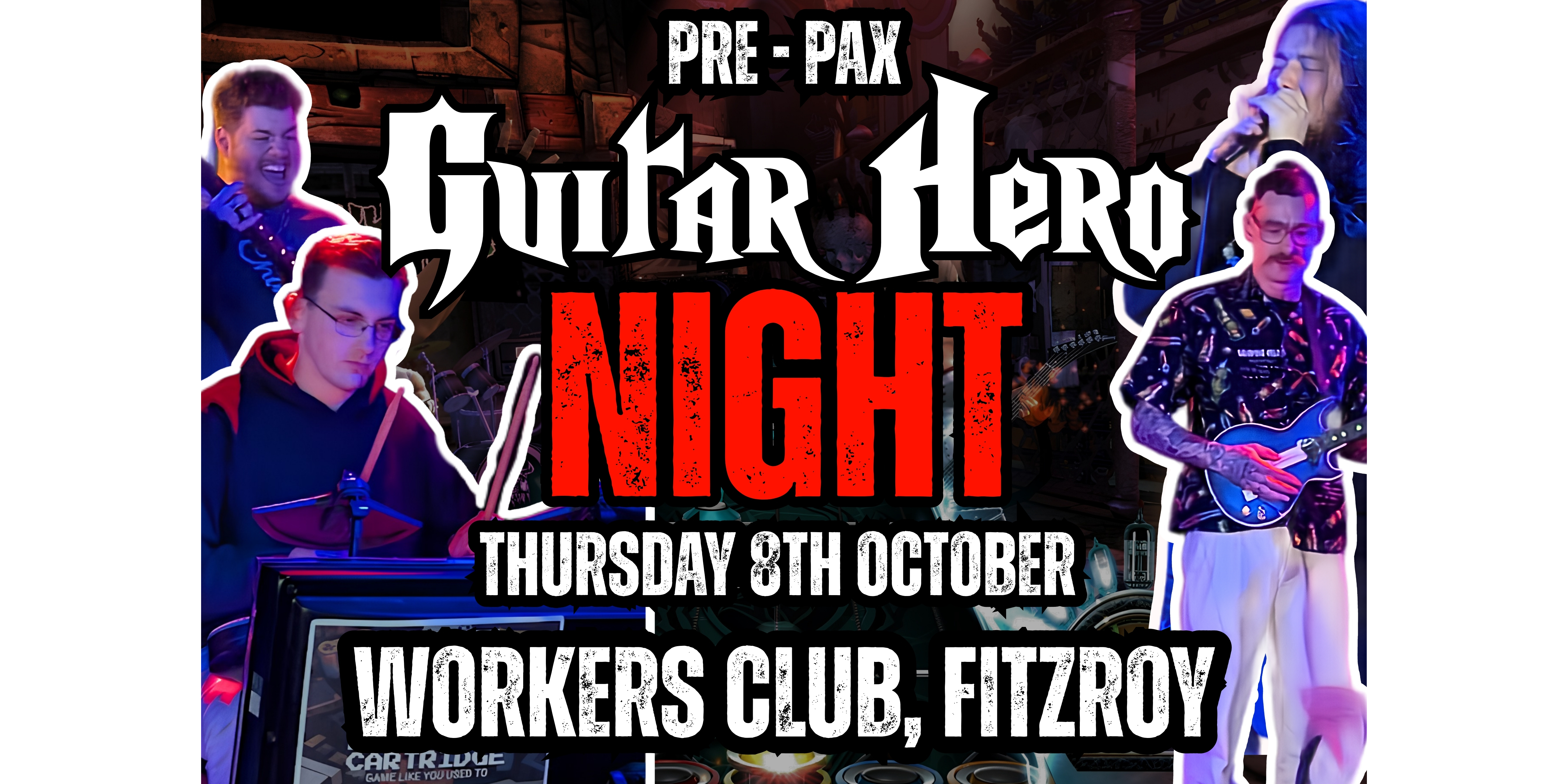 Pre-Pax Guitar Hero Night