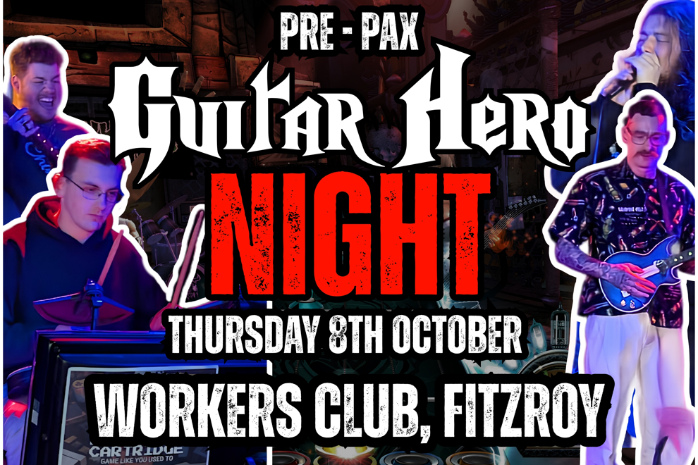 Pre-Pax Guitar Hero Night