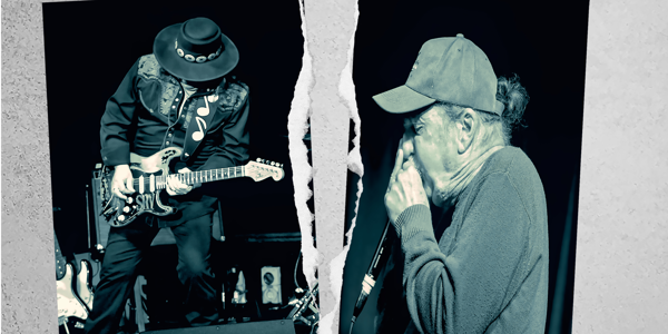 TRIPLE SHOT BLUES live at The River in Margaret River on May 15, 2026 - Concert poster