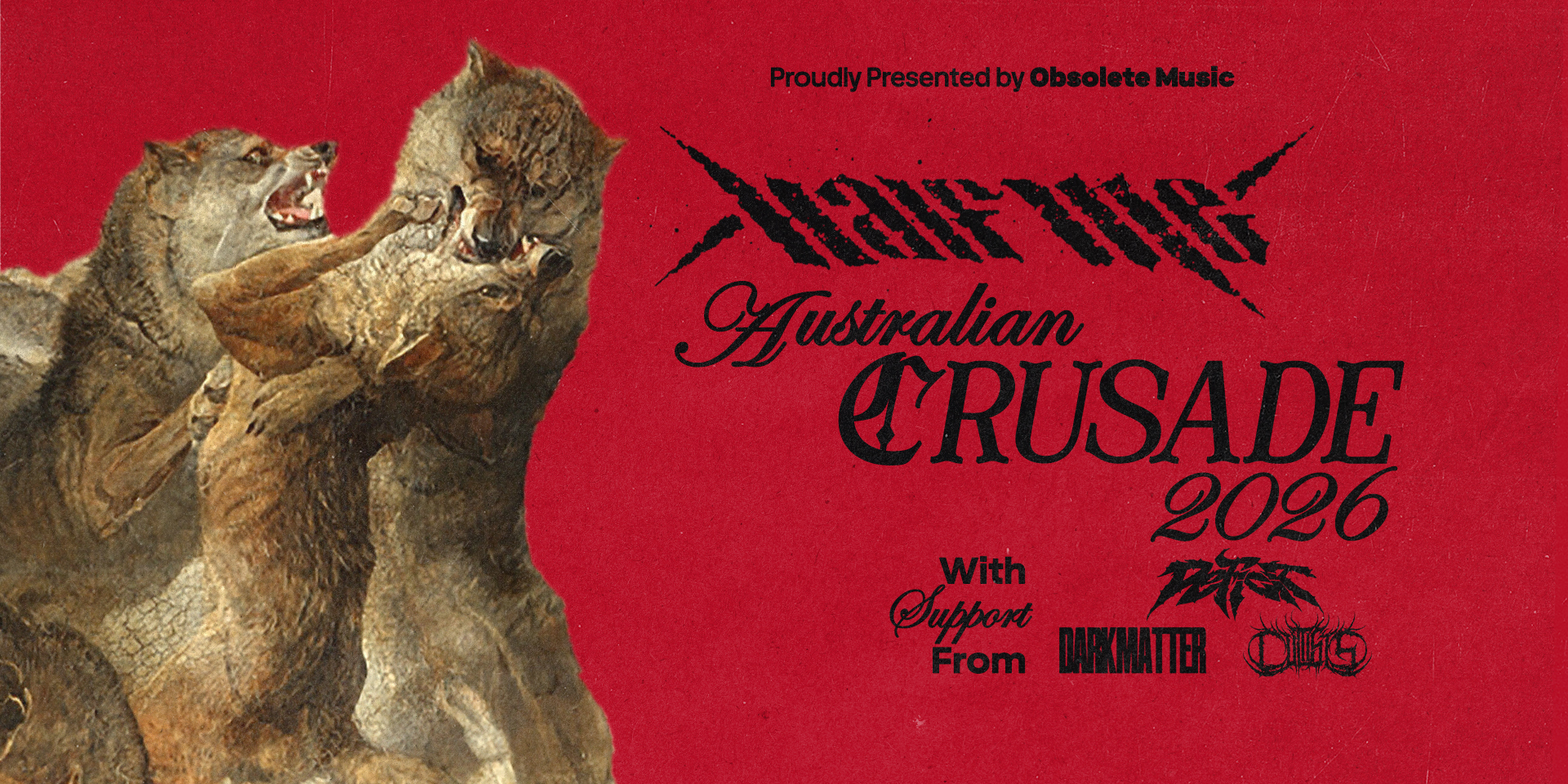 Half Me 'Crusade' Australian Tour