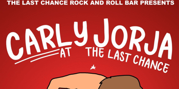 Carly Jorja at The Last Chance w/ Brunette Red Dress + Methods