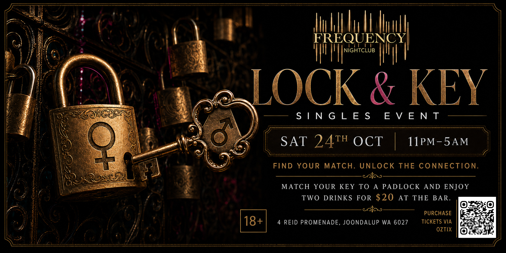 LOCK AND KEY SINGLES EVENT