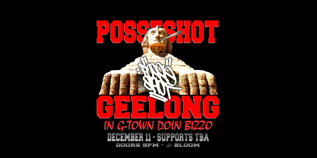 Bloom Bar Code POSSESHOT (LIVE) – Geelong Tickets at Bloom Bar & Lounge (Geelong, VIC ...