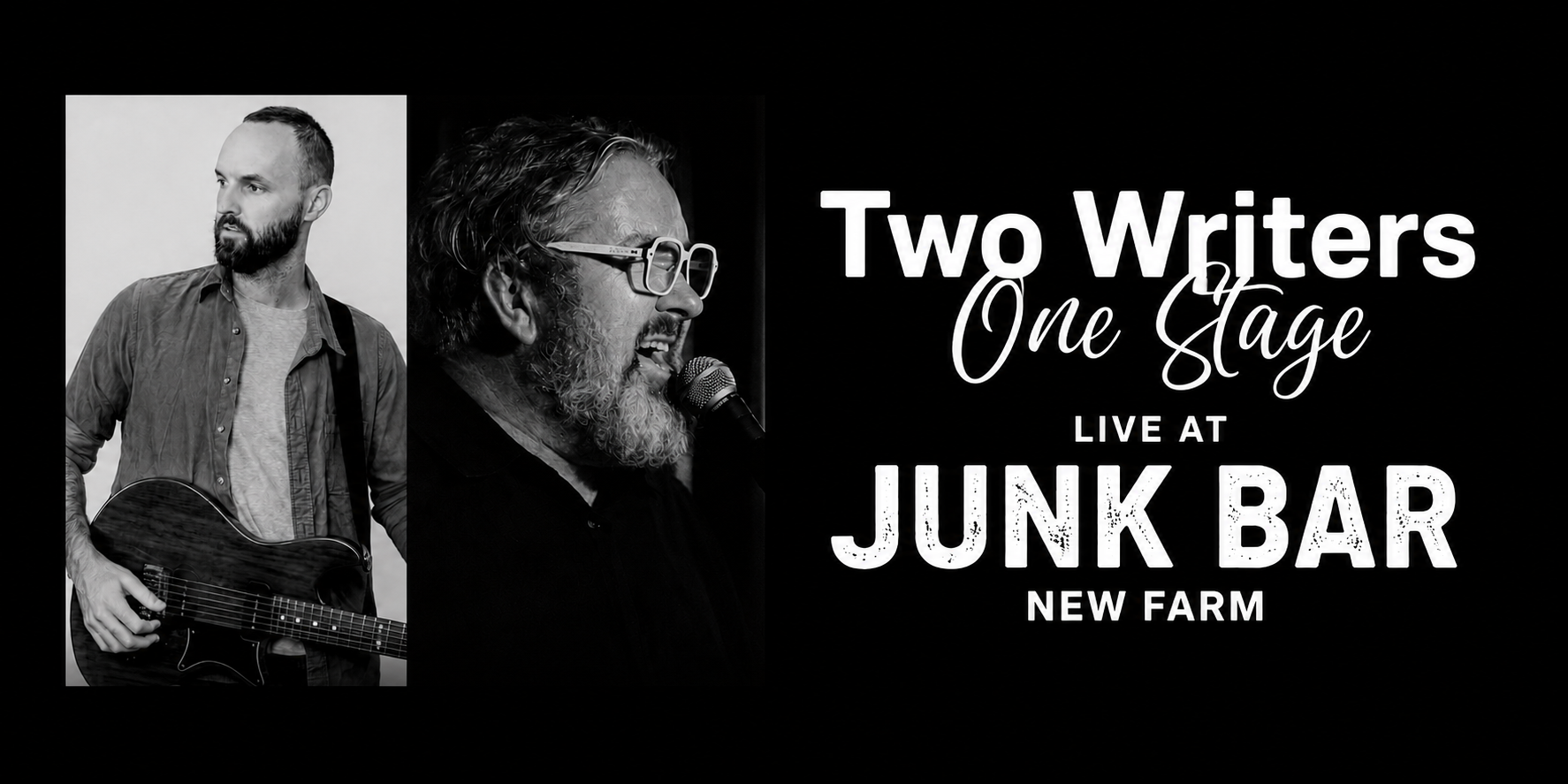 Two Writers One Stage