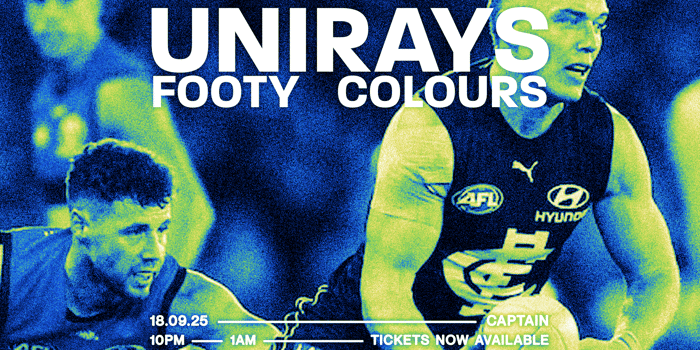 Unirays Footy Colours