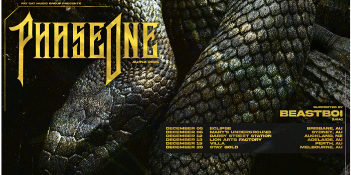 PhaseOne TERRANOVA album tour w/ Beastboi (USA)