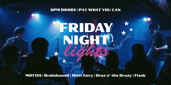 Friday Night Lights live at Indian Ocean Hotel - Concert poster