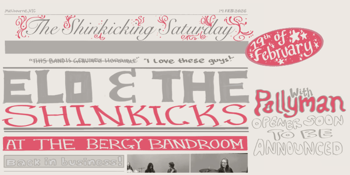 Elo and The Shinkicks at The Bergy Bandroom