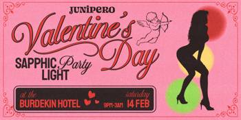 JUNIPERO: Valentines Sapphic Light Party