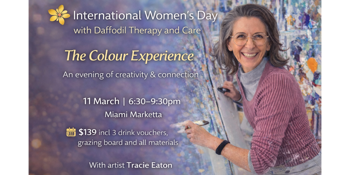 🌼 International Women’s Day with Daffodil Therapy and Care -  The Colour Experience
