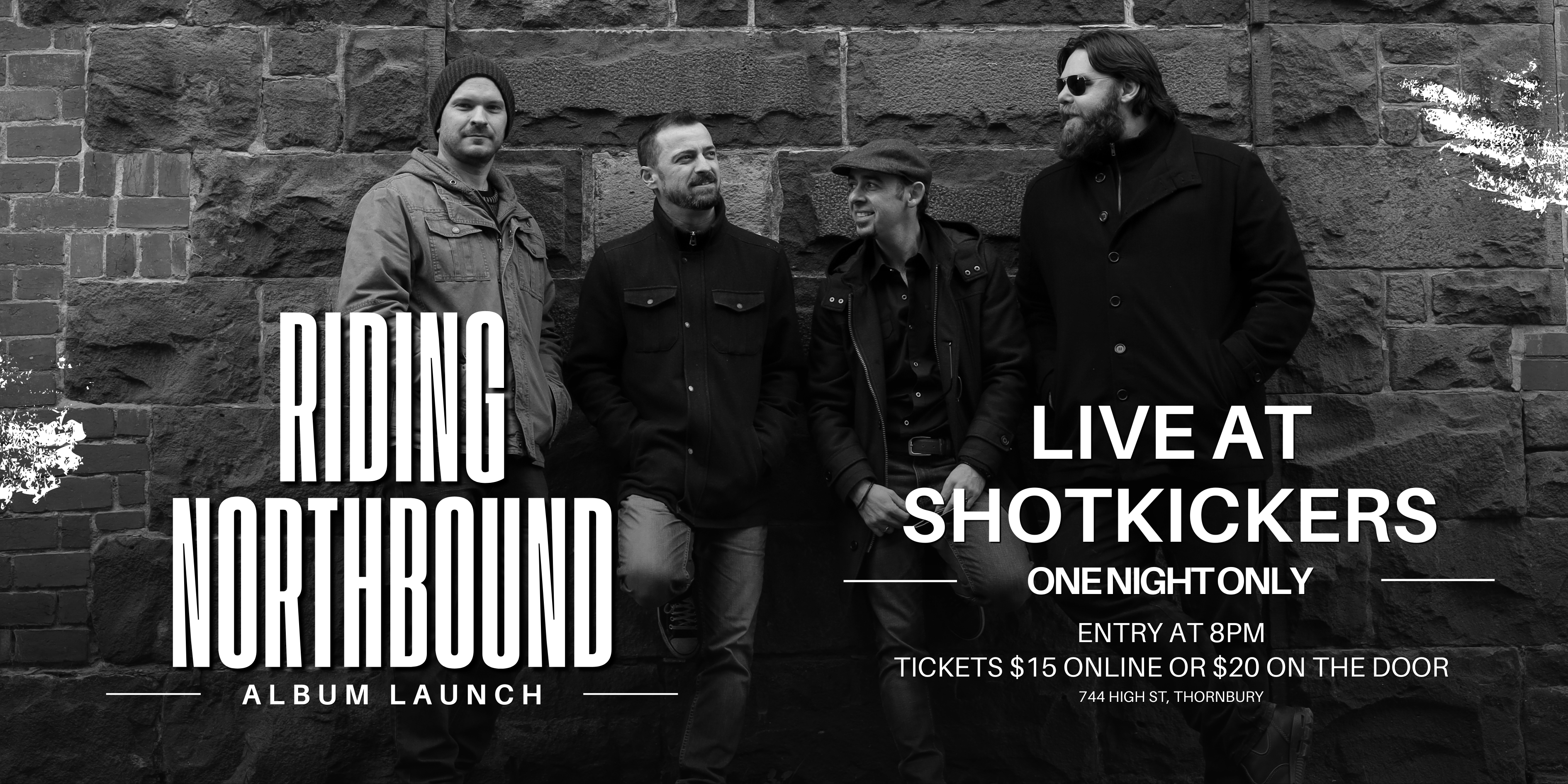 RIDING NORTHBOUND – ALBUM LAUNCH