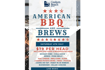 4th of July Weekend AMERICAN BBQ