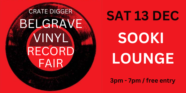 Crate Digger, Belgrave Vinyl Record Fair Picture