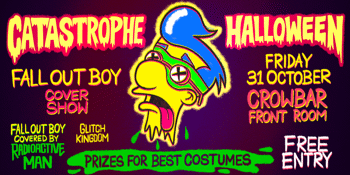 Halloween Fall Out Boy cover show FREE ENTRY