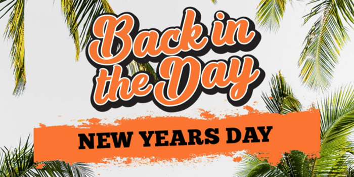 Back in the Day - New Year's Day!