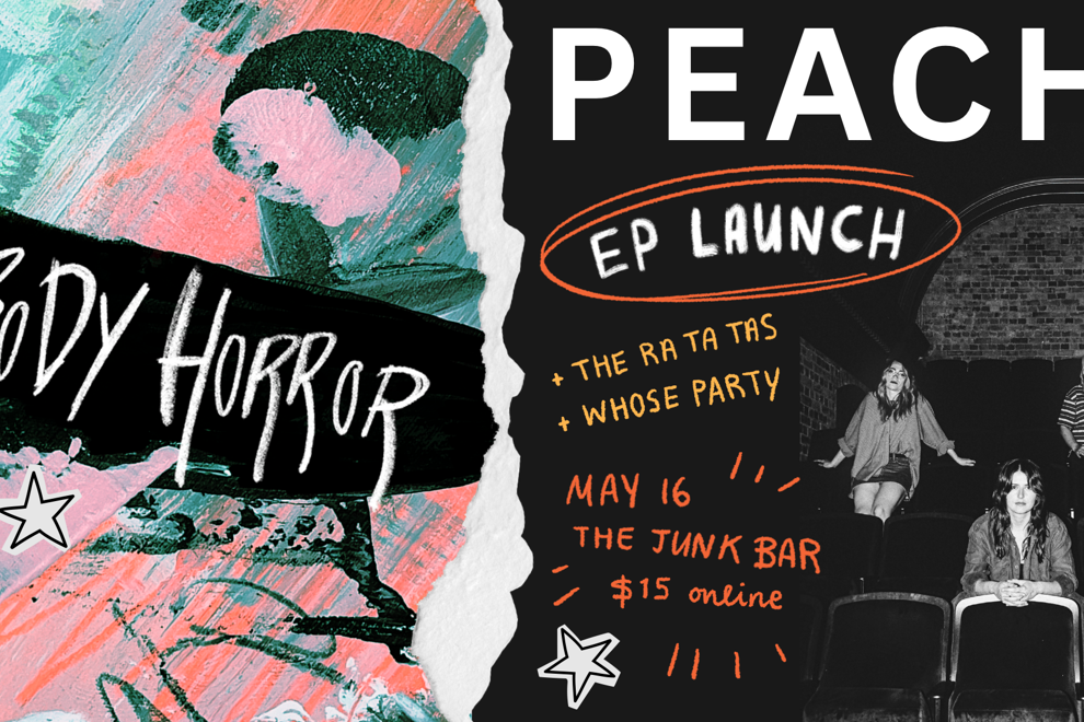 PEACHY 'BODY HORROR' EP LAUNCH