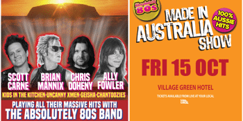 Brian Mannix, Scott Carne, Ally Fowler, Chris Doheny & the Absolutely 80's Band