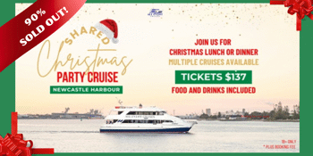 Shared Christmas Party Cruise - Dinner Session