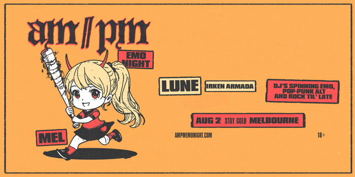 am//pm emo night // melbourne august 2** Tickets at Stay