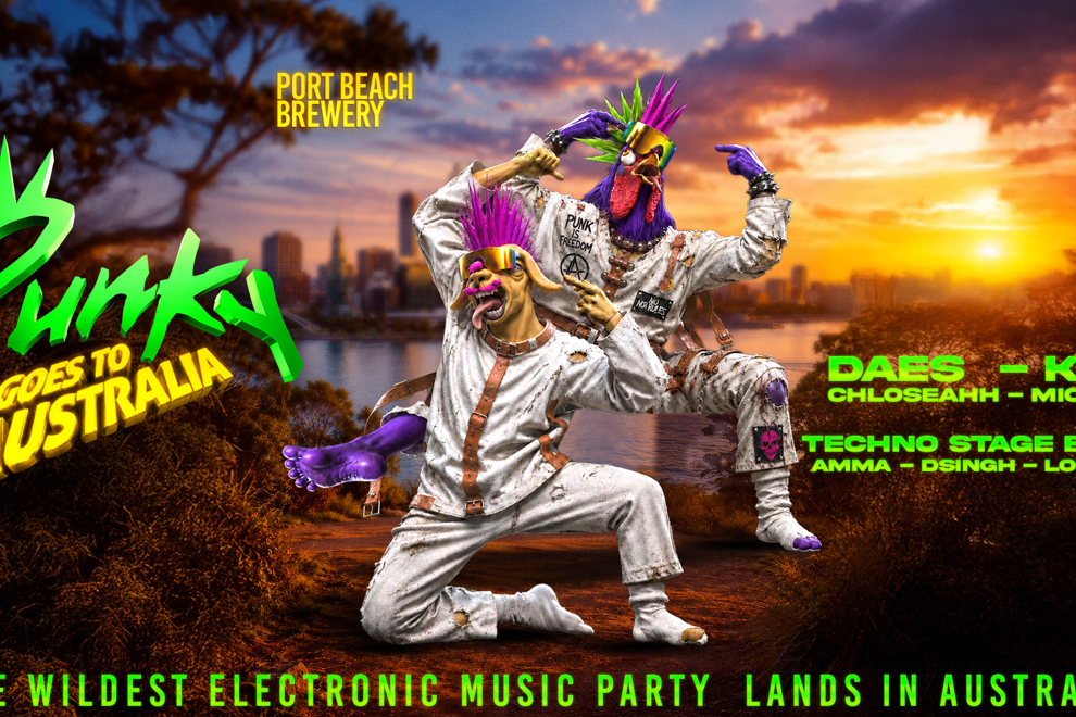 Punky goes to Australia