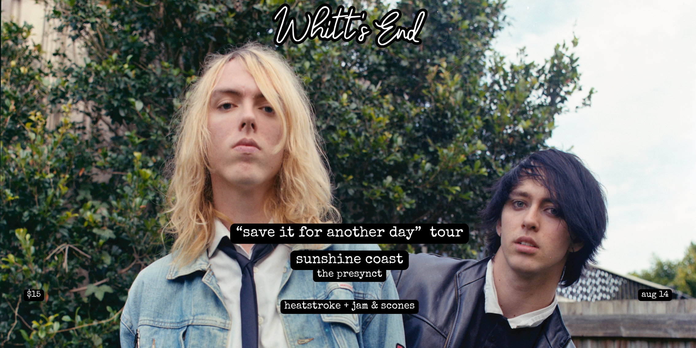 Whitt's End: Save It For Another Day Tour