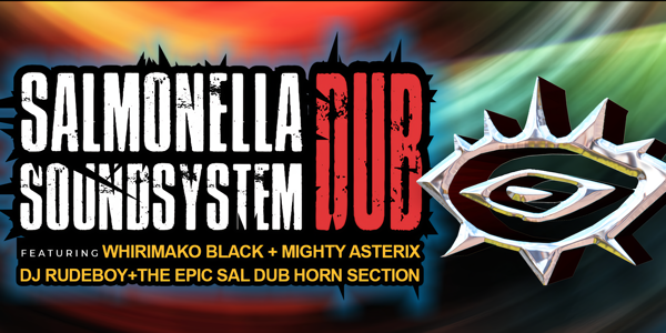 Salmonella Dub Soundsystem live at Kings Beach Tavern - Concert poster